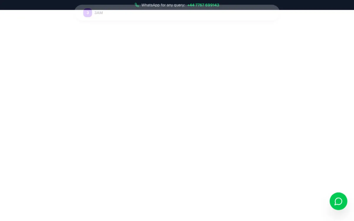 3am-assignments website homepage — Service-based site built by Ritesh Kumar Giri
