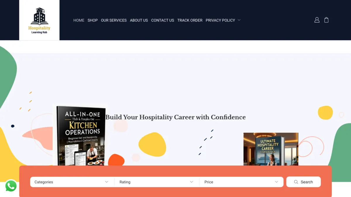 Shailudigitalstore website homepage — Other site built by Ritesh Kumar Giri