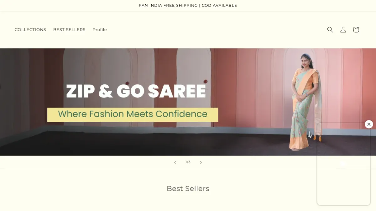 Shukala website homepage — Other site built by Ritesh Kumar Giri