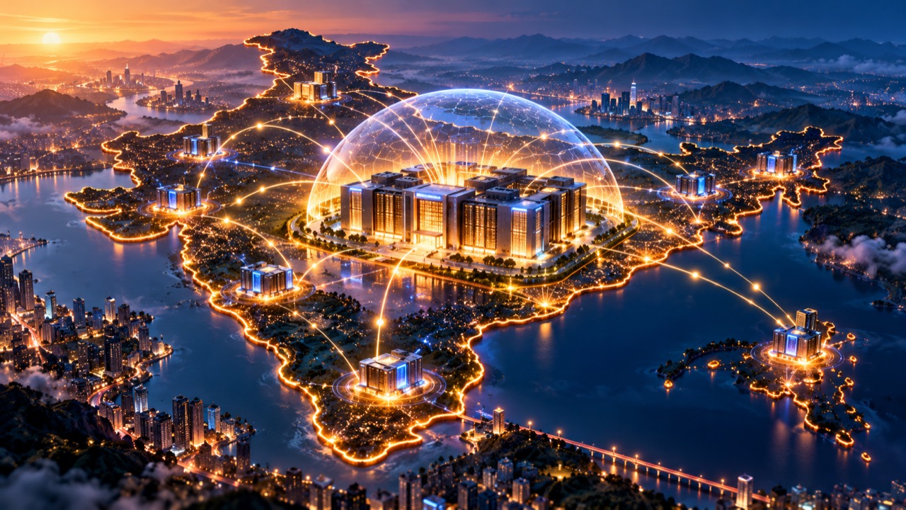 Data centre representing sovereign AI infrastructure in India